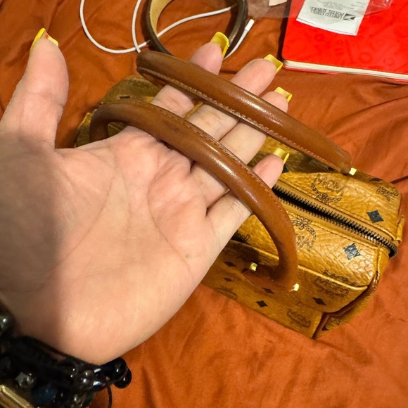 MCM Brown Leather Handbag - Picture 2 of 8